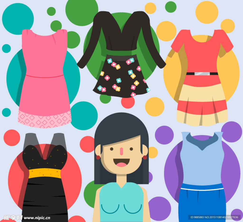 时尚女子服饰
