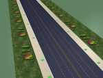 道路效果图
