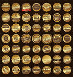 金色徽章