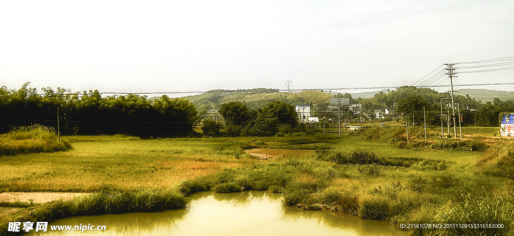 秋天的田野