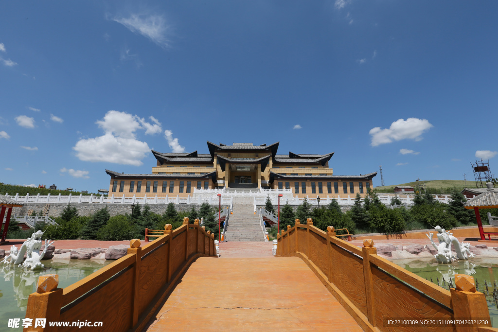 乌兰武台 锡林浩特 自然 寺庙