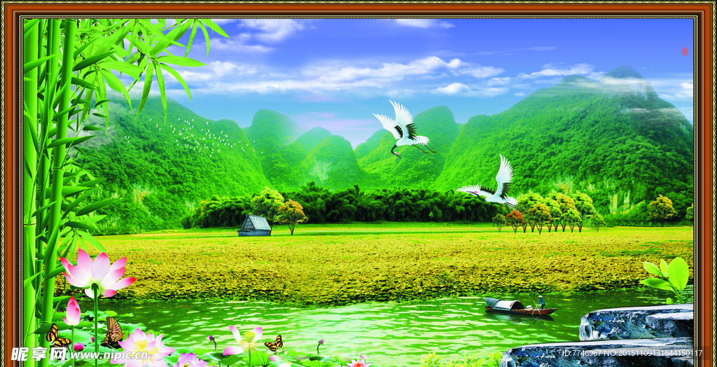 山水画