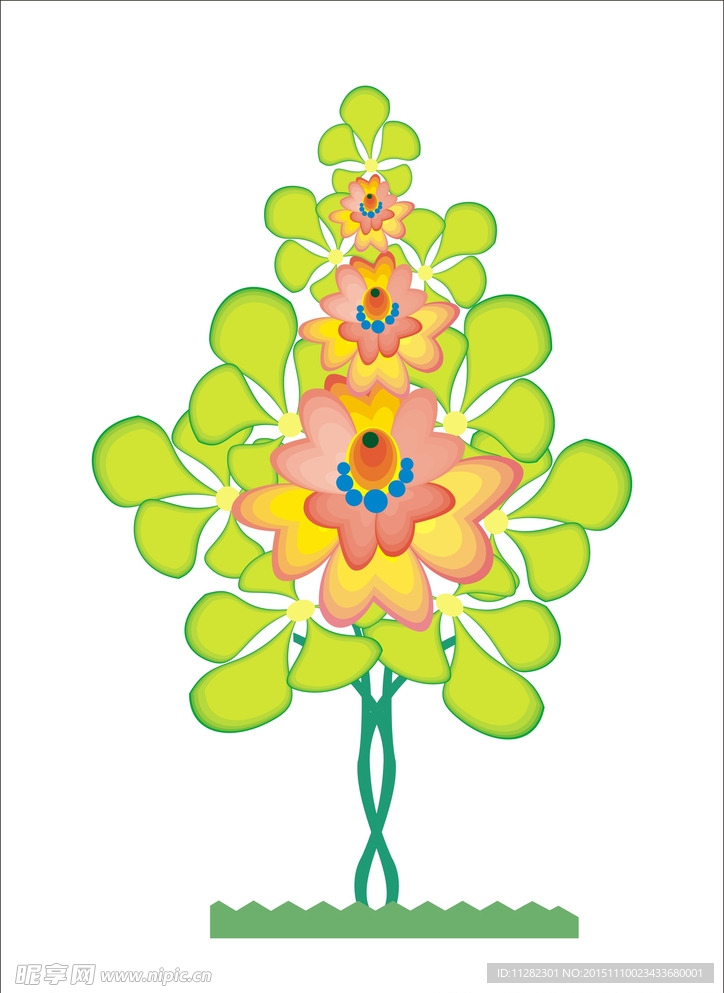 花