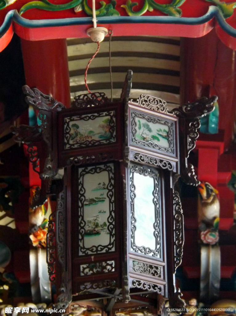 古建筑灯笼