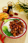 小土豆红烧肉饭