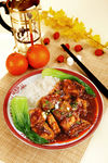 鱼香茄子饭