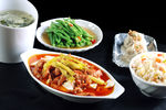 豆花滑肉套饭