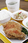 脆皮鸡腿饭套餐