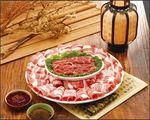 牛肉  羊肉 火锅 拼盘