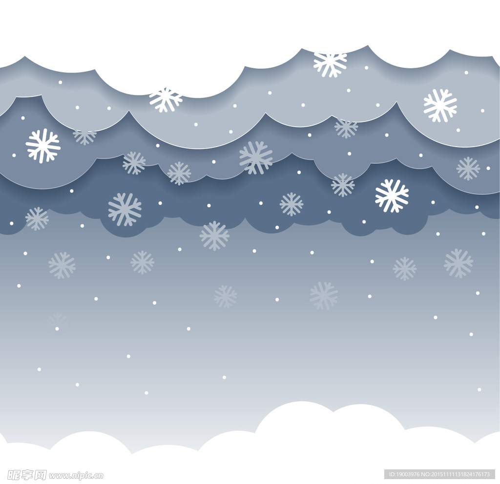 雪花背景底纹