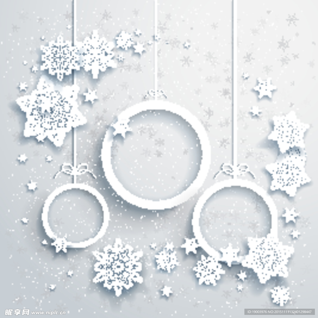 雪花圣诞