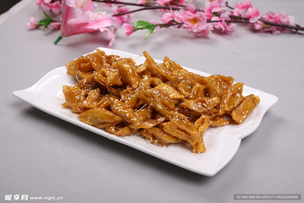 拔丝白果