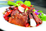 干煸野鹿肉