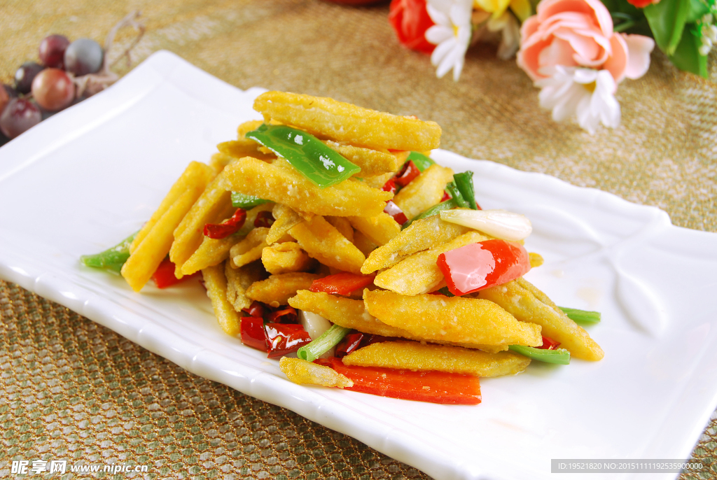 干煸莲菜