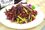 干煸驴肉丝