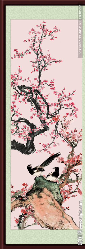 梅花装饰画