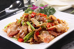 白椒炒风吹肉