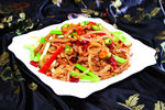 肉丝炒粉条