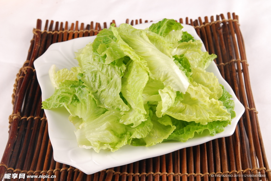 白灼生菜