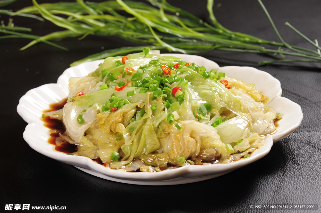 白灼蚝油西生菜