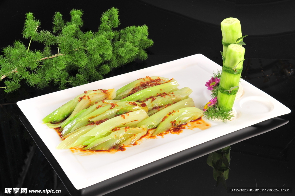 捞起生菜