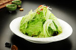 白灼西生菜