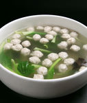 生汆丸子汤