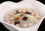 生汆丸子汤