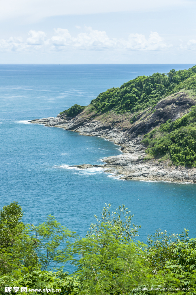 海边岛屿