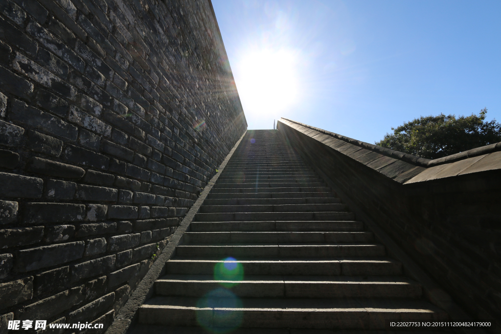 北京城墙蹬城道