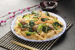 牛丸青菜炒面