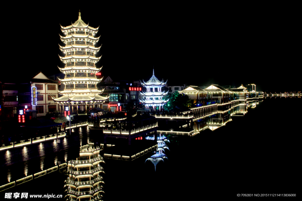 罗江风景