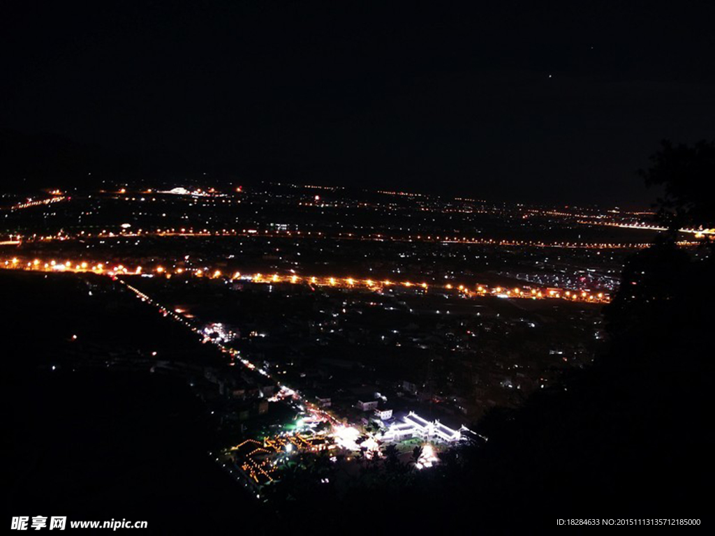 云洞岩夜景