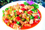 水豆豉鱿鱼花