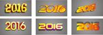 2016立体字