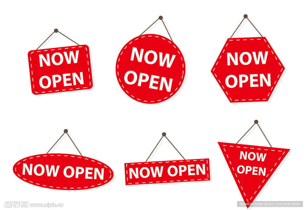 OPEN标志店招