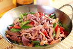 干锅鸡杂