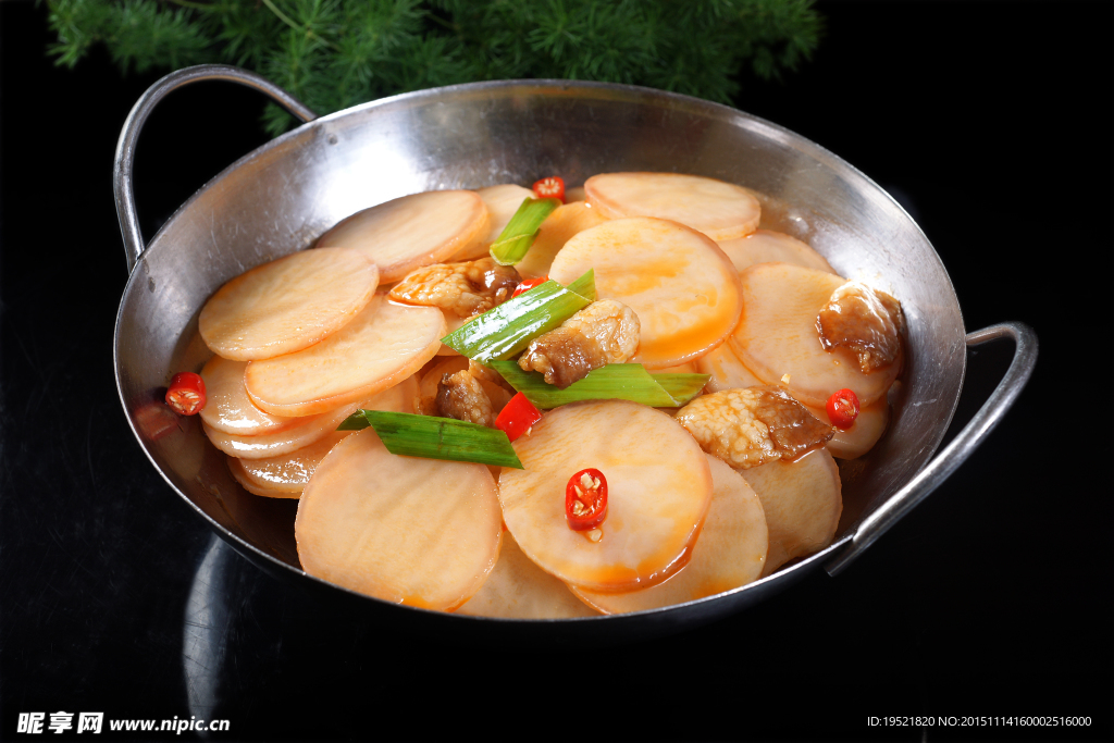 干锅土豆片