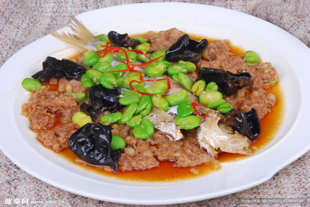 热鲞蒸肉饼
