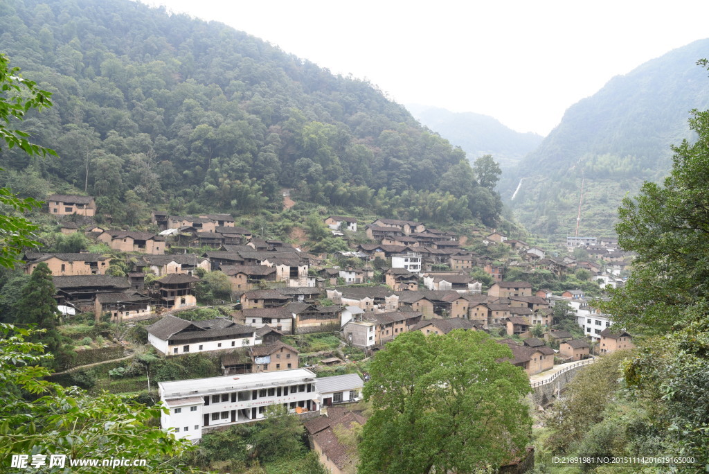 景宁隆下古老的乡村
