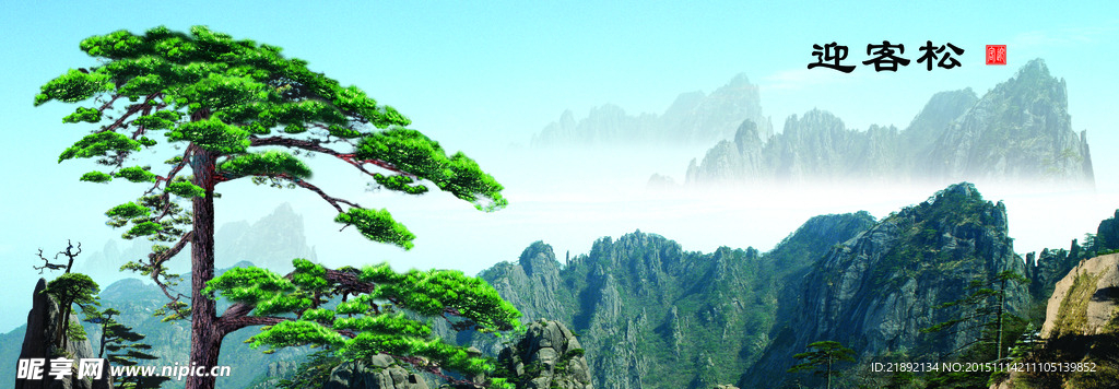 迎客松