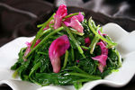 菠菜拌樱花
