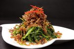 丁香鱼拌菠菜