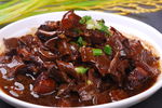 毛笋干烧肉