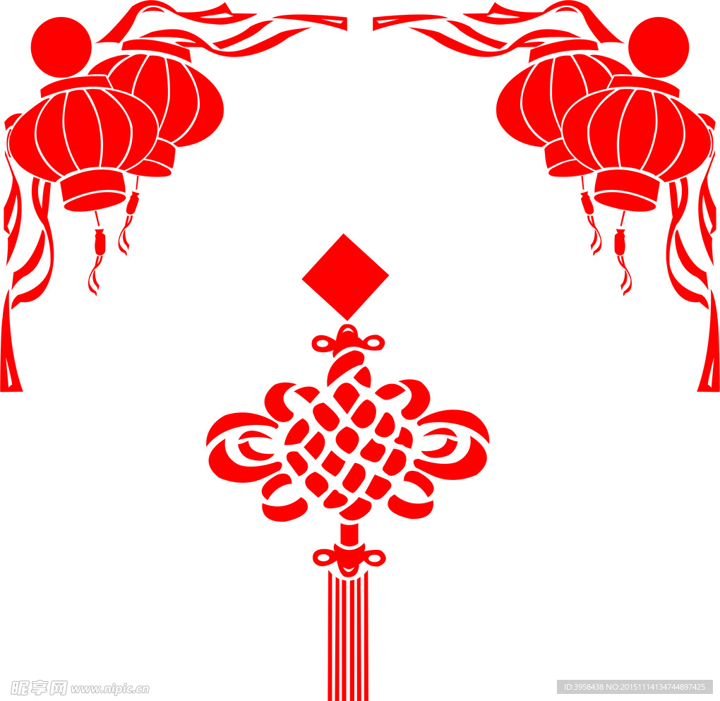 灯笼 中国结