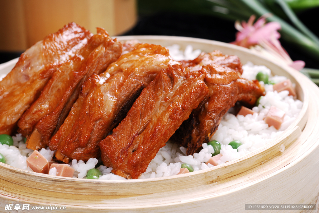 糯米蒸排骨