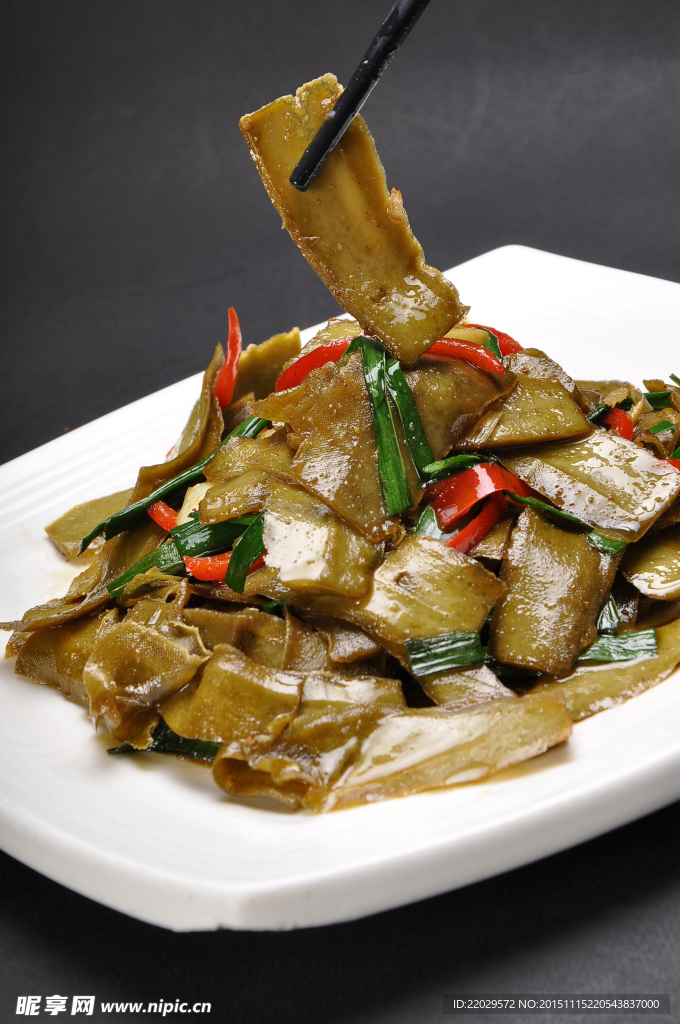 炒甘泉豆腐干