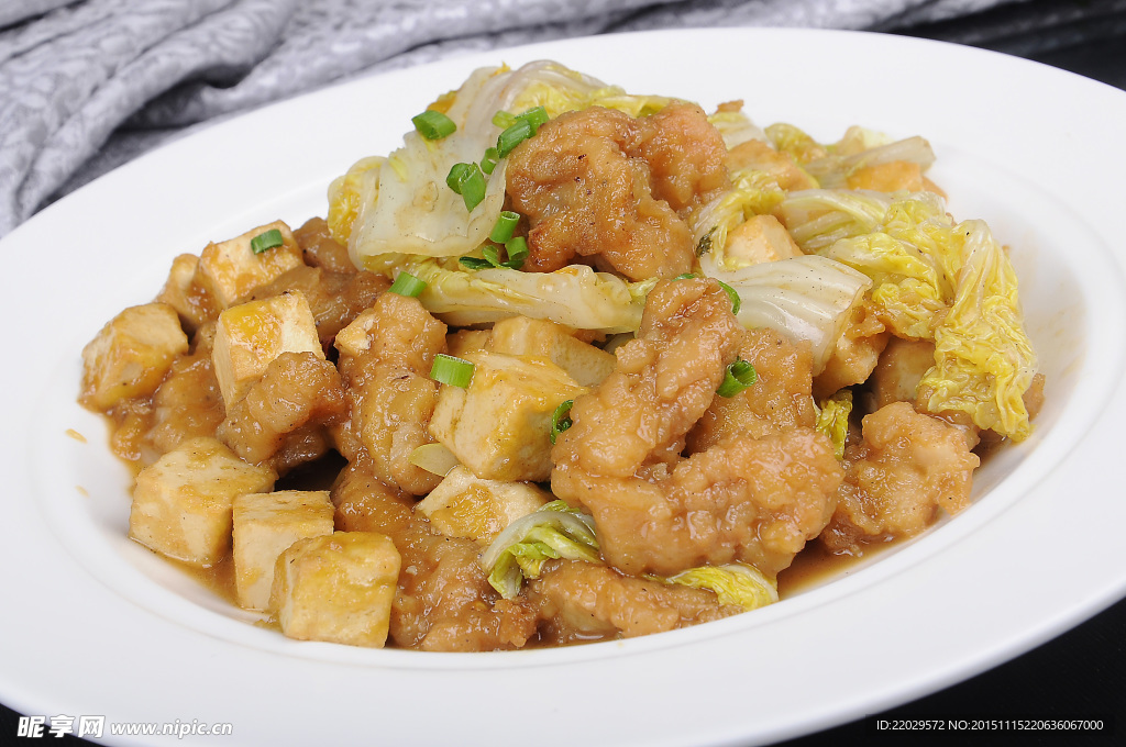 小酥肉烩豆腐