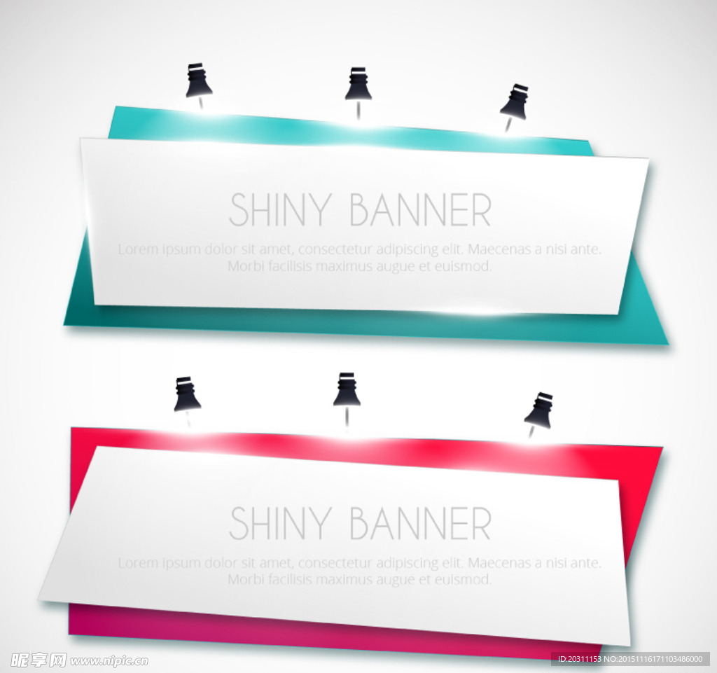 banner 折纸