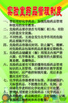 实验室药品管理制度